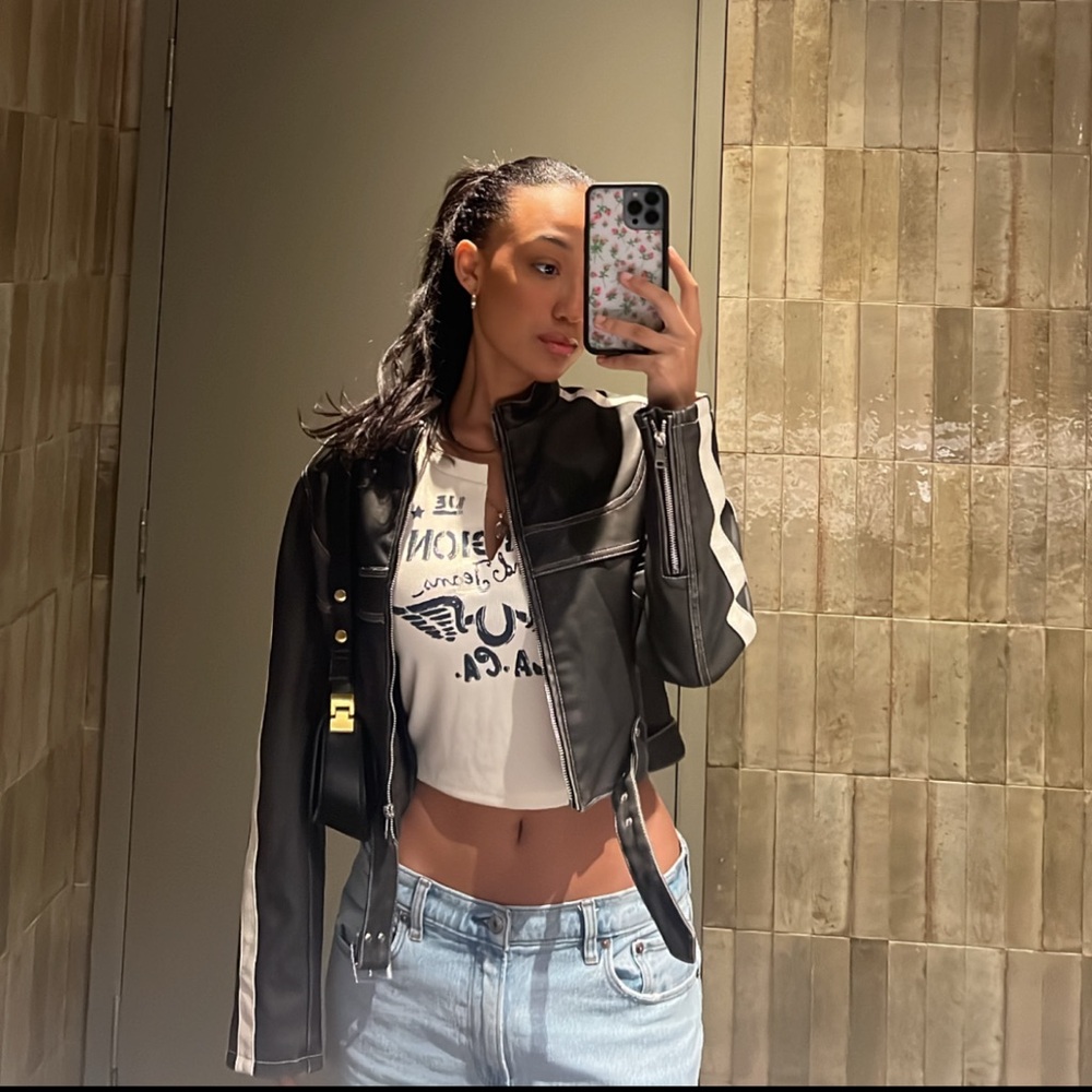 Urban Outfitters leather Jack